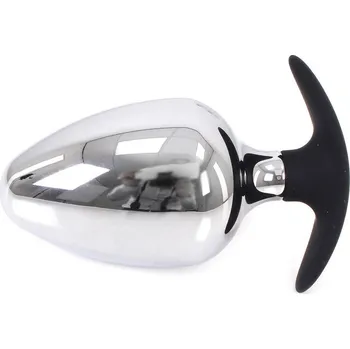 Anální kolík Kiotos Steel Anal Plug BIG-S Handle 70mm