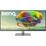BENQ 34" LED PD3420Q/ IPS/ 21:9/ 3440x1440/ 1000:1/ 5ms/ 2x HDMI/ DP/ USB/ USB-C/ šedý