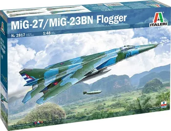 Plastikový model Italeri MiG-27/MiG-23BN Flogger 1:48