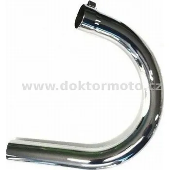 Výfuk pro motocykl Koleno výfuku ČEZETA - Skútr 502
