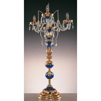 Stojací lampa Podlahová lampa ES502333K, Varianta Modrá