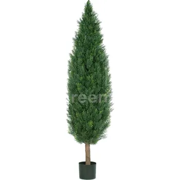 umělá květina Umělý strom Cypřiš tmavý, 180 cm