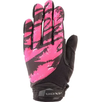 Rukavice Cyklistické rukavice Axon 507 Velikost rukavic: XS / Barva: růžová