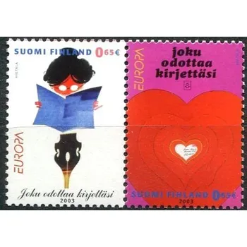 Poštovní známka Posti Finland (2003) MiNr. 1655 - 1656 ** - Finsko - Plakát