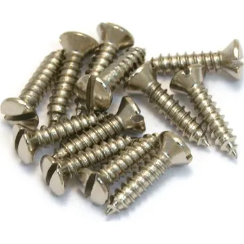 Příslušenství pro strunný nástroj FENDER šroubky pro pickguard Tele SM 4x1/2 slot