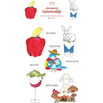 Odstranitelné tetování ePiPí Tetovačky - (Ne)jídlo