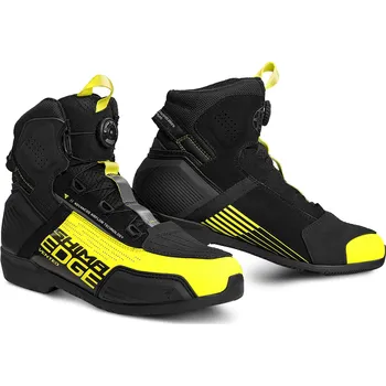 Moto obuv moto boty SHIMA EDGE VENTED black/fluo Velikost: 42