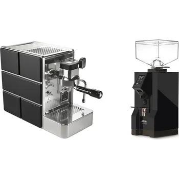 Kávovar Stone Espresso Mine Black + Eureka Mignon Turbo, BL black