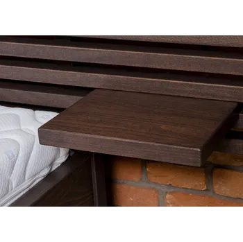 Noční stolek Závěsná police hranatá LUNNA