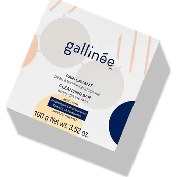 Mýdlo Recenze Gallinée Cleansing Bar bez parfemace 100 g