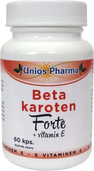 UNIOS Pharma Beta karoten Forte + vitamin E 60 cps.