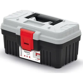 Kufr na nářadí OPTIMMAX černo-šedý, varianta 29,6 cm