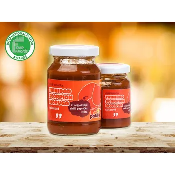 Omáčka Tomatová chilli omáčka - Trinidad Scorpion Moruga Objem: 100 ml