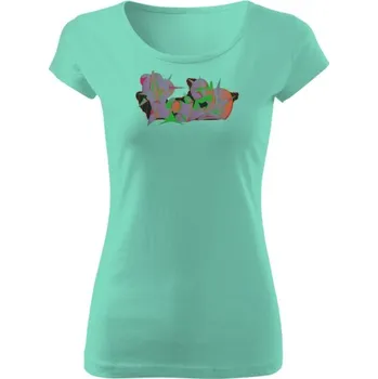 Dámské tričko Tričko s potiskem PLS Space T-Shirt for Woman dámské