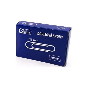 Kancelářská sponka Dopisní spony Economy - 25 mm / 100 ks