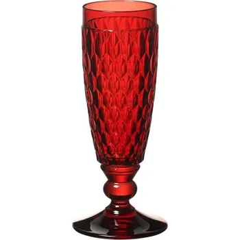 Sklenice Villeroy & Boch Boston Coloured Red sklenice na šampaňské, 0,145 l 11-7309-0070