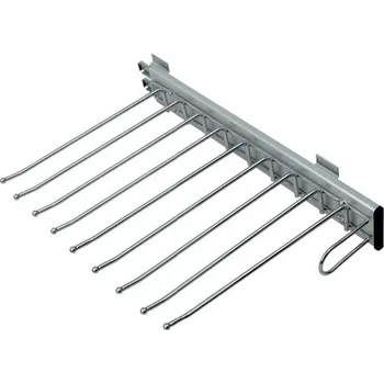 - Věšák na kalhoty boční hliník / chrom Typ: levý