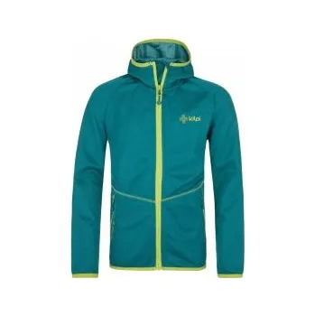 Chlapecká mikina KILPI MEMPHIS JB tyrkysová 98; Modrá mikina