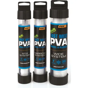 PVA FOX - PVA punčova v tubě s pěchovadlem 14mm 7m Fast melt (rychle rozpustná)