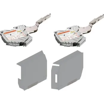 Nábytkové kování BLUM HKS TIP ON 20K2E00T -silný + krytky šedé