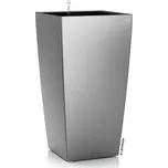 LECHUZA CUBICO PREMIUM Velikost: 22, Barva: stříbrná