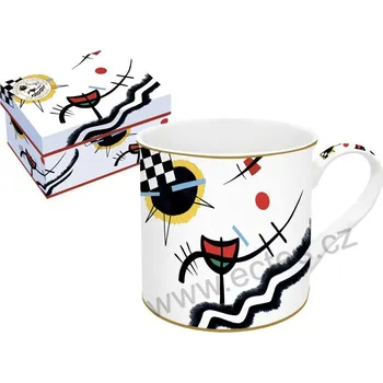 Easy Life Wassily Kandinsky: porcelánový hrnek Contrasting Sounds - Kontrastní zvuky 300ml
