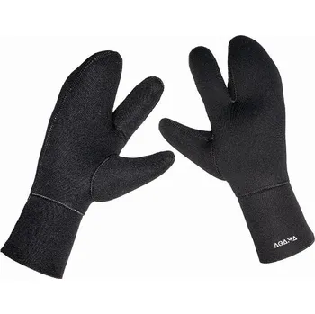 Vodácké rukavice Suché neoprenové rukavice Agama TŘÍPRSTÉ 6,5 mm - S/7