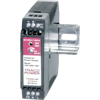 spínaný zdroj TracoPower TPC 030-105 síťový zdroj na DIN lištu 5 V/DC 5 A 20 W Počet výstupů:1 x Obsah 1 ks