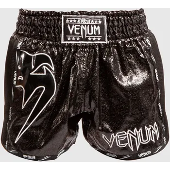 Oblečení pro bojové sporty Muay Thai šortky Venum Giant Infinite - Black/Black Velikost: M
