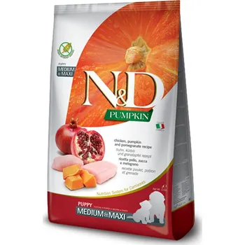 N&D Pumpkin Dog Puppy Medium/Maxi Chicken/Pomegranate, 2,5 kg