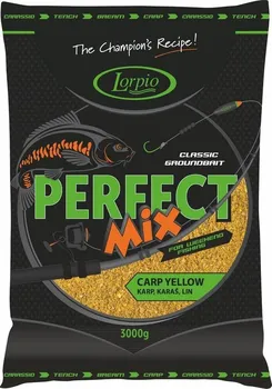 Návnadová surovina Lorpio Perfect Mix Carp Yellow 3 kg