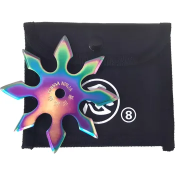 Vrhací hvězdice Kandar Vrhací hvězdice "RAINBOW STAR" osmicípá