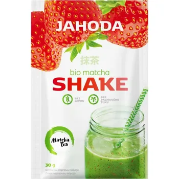 Instantní nápoj MatchaTea Shake jahoda BIO 30 g