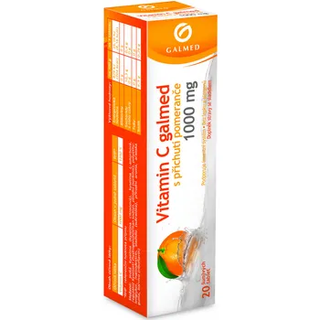 Galmed Vitamín C 1000 pomeranč šumivé tbl. 20