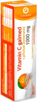 Galmed Vitamín C 1000 pomeranč šumivé tbl. 20