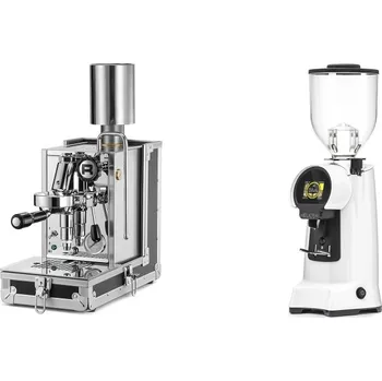 Kávovar Rocket Espresso Porta Via + Eureka Helios 65, white