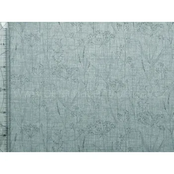 Cosmo Textile Yoko Saito 999-692 japonská šedá bavlněná látka patchwork