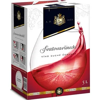 Víno Víno Mikulov Svatovavřinecké bag in box 5 l