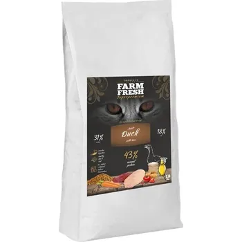 Krmivo pro kočku Farm Fresh Cat Adult Duck with Rice chovatelský obal 15 kg