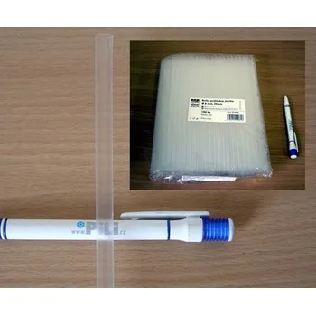 Brčka JUMBO čirá-natural 8mm/25cm 150ks Slámky