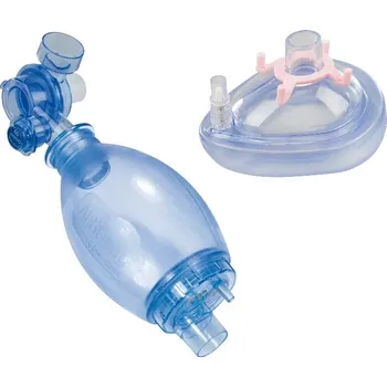 Resuscitační vak HUM Resuscitační set 1 - AERObag® Typ vaku: dospělý, Velikost masky: 5