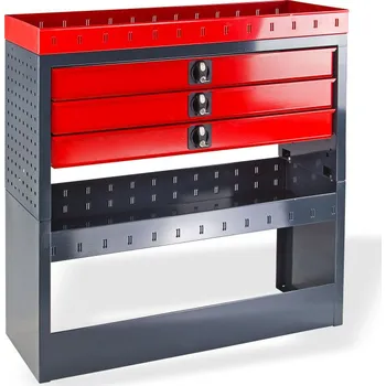 Dílenský regál DEMA Regálový systém do auta, 3 zásuvky 105x35x109 cm