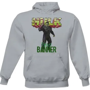 Pánská mikina Pánská mikina s kapucí s potiskem Hulk 1 pánské