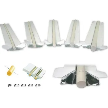 Příslušenství ke svářečce Keramická podložka pro svařování, kulatá, průměr 10mm, délka 590mm, samolepící