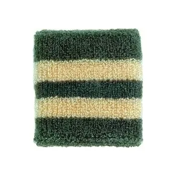 Potítko Potítko olivové s béžovými pruhy