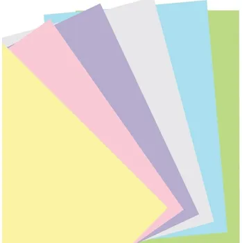 Diář Filofax papír nelinkovaný pastelový A6