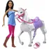 Panenka Mattel HCJ53 Barbie na vyjížďce s koněm