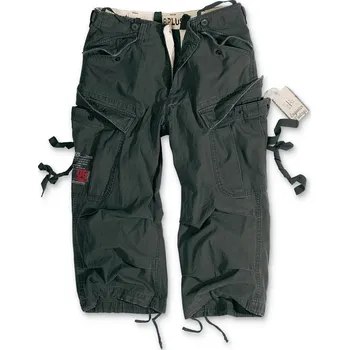 Pánské kraťasy SURPLUS kraťasy ENGINEER VINTAGE 3/4 ČERNÉ