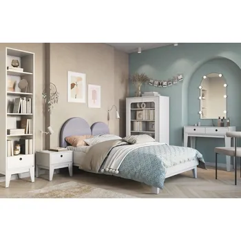 Postel Sestava do dětského pokoje FLERS SET 1 bílá