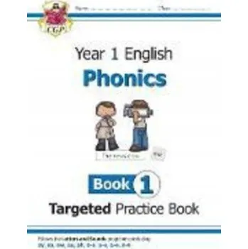 Anglický jazyk KS1 English Targeted Practice Book: Phonics - Year 1 Book 1 – CGP Books (EN)